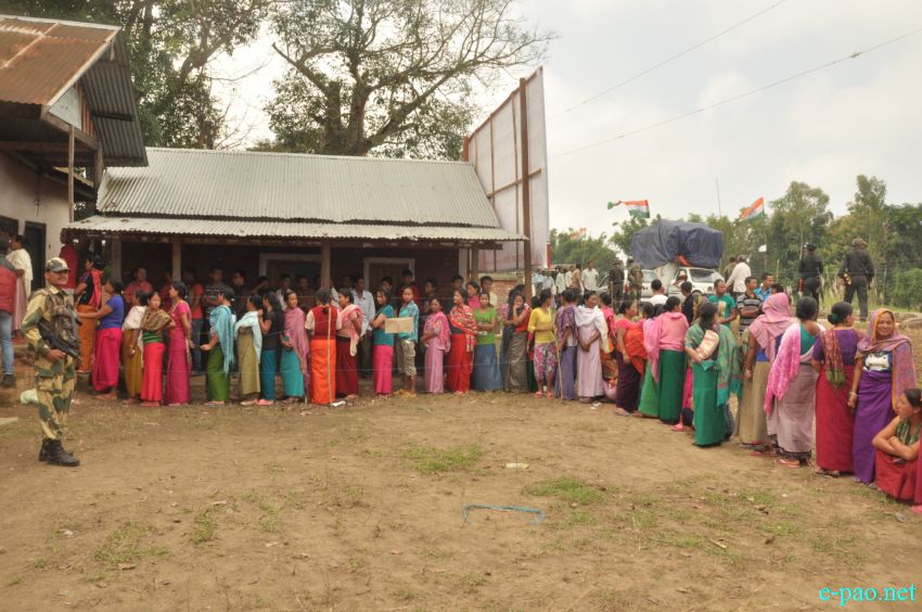 Voting at the By-election to Hiyanglam Assembly Constituency :: October 17 2014