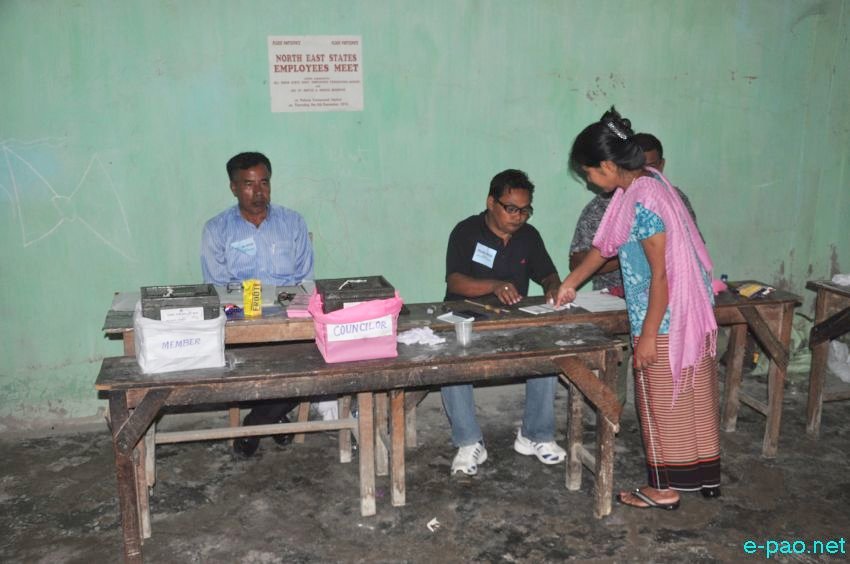 Imphal Municipal Corporation (IMC) election held across twin districts of Imphal :: June 2 2016