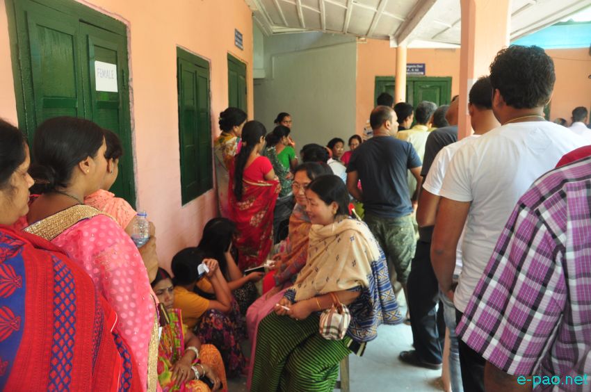 Imphal Municipal Corporation (IMC) election held across twin districts of Imphal :: June 2 2016
