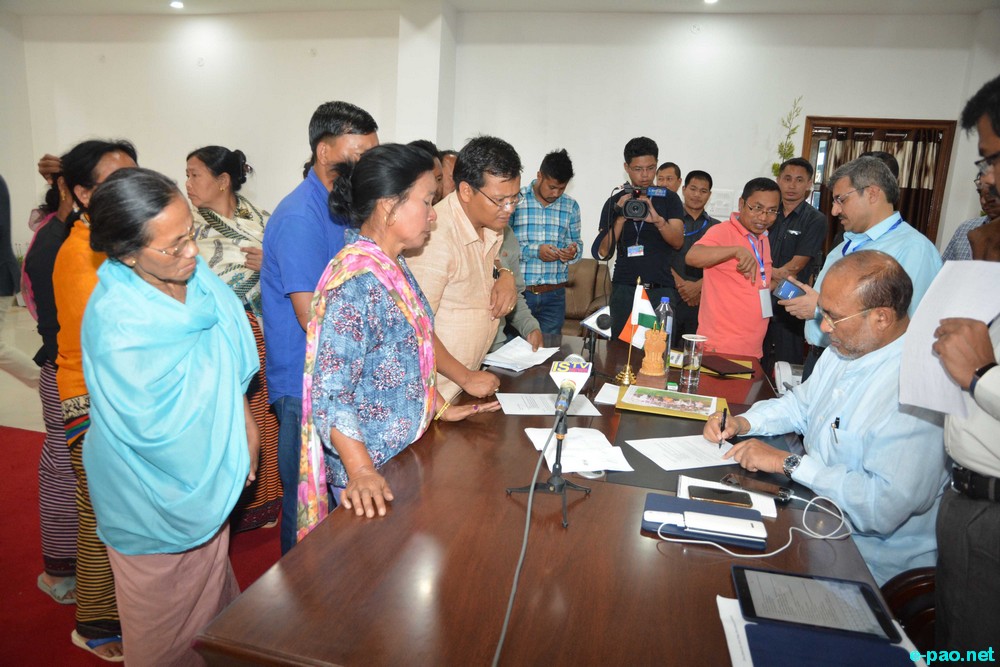 Meeyamgi Numit (People's Day) hosted by CM Nongthombam Biren  at Secretariat , Imphal :: May 15 2017