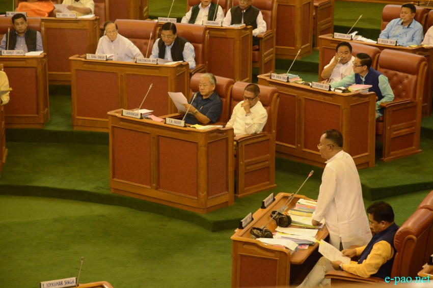 Monsoon Assembly Session at Manipur Legislative Assembly Building :: July 20 - 21 2018
