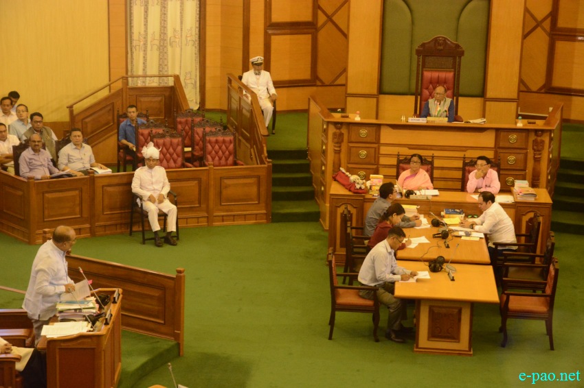 Monsoon Assembly Session at Manipur Legislative Assembly Building :: July 20 - 21 2018