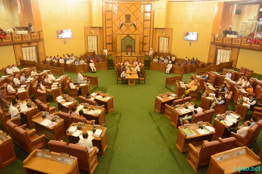 Monsoon Assembly Session at Manipur Legislative Assembly Building :: July 20 - 21 2018