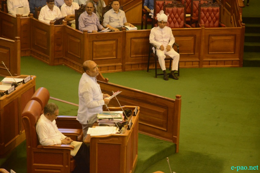 Monsoon Assembly Session at Manipur Legislative Assembly Building :: July 20 - 21 2018