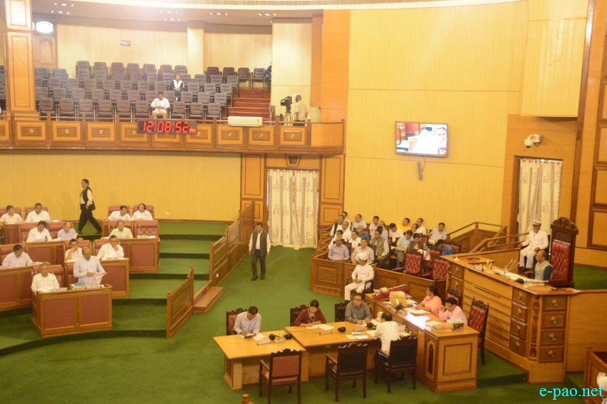 Monsoon Assembly Session at Manipur Legislative Assembly Building :: July 20 - 21 2018