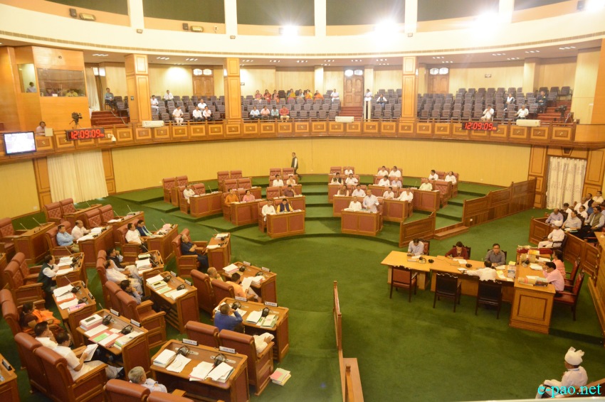 Monsoon Assembly Session at Manipur Legislative Assembly Building :: July 20 - 21 2018