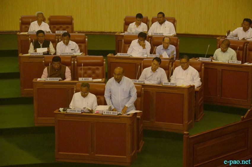 Monsoon Assembly Session at Manipur Legislative Assembly Building :: July 20 - 21 2018