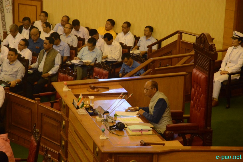 Monsoon Assembly Session at Manipur Legislative Assembly Building :: July 20 - 21 2018
