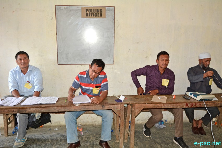 Voting for Inner Manipur Parliamentary Constituency for 17th Lok Sabha election at Imphal :: 18 April 2019