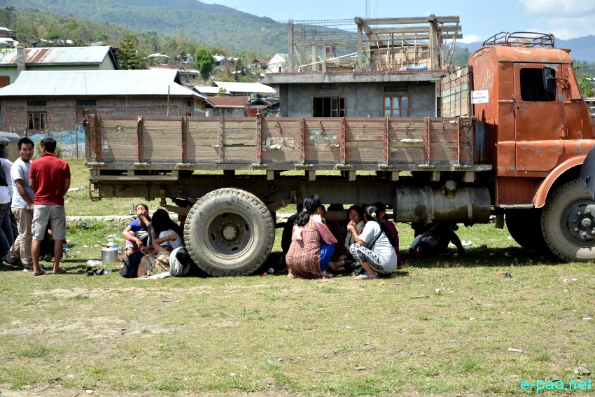 Voting for Outer Manipur Parliamentary Constituency for 17th Lok Sabha election at Kangpokpi :: 11 April 2019