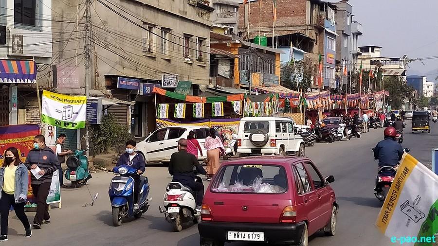 Polling  for first phase of 12th Manipur Assembly Election in Imphal East & West :: February 28 2022