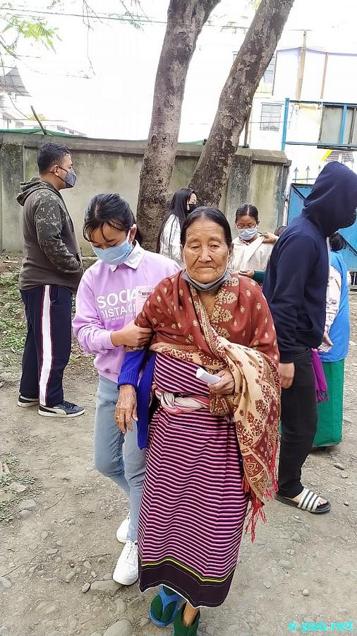 Polling  for first phase of 12th Manipur Assembly Election in Imphal East & West :: February 28 2022