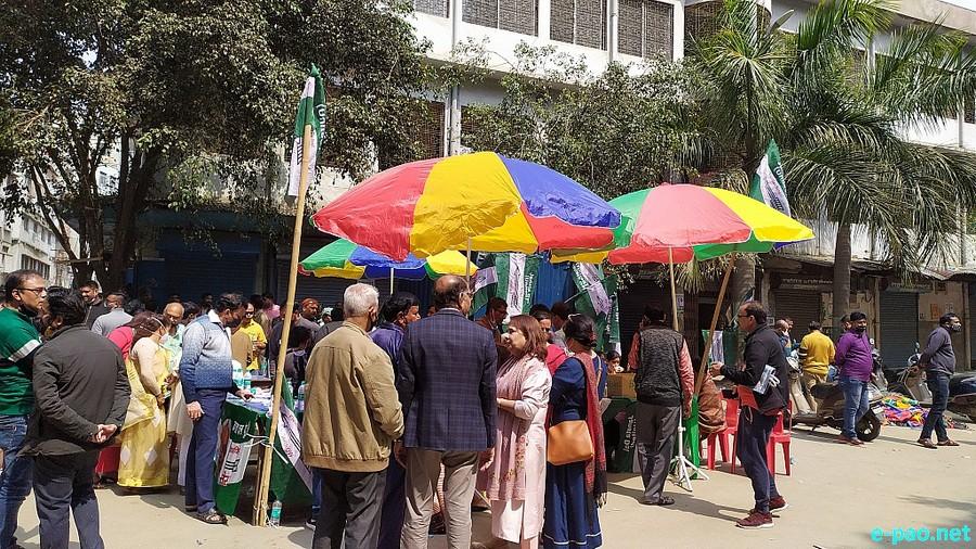 Polling  for first phase of 12th Manipur Assembly Election in Imphal East & West :: February 28 2022