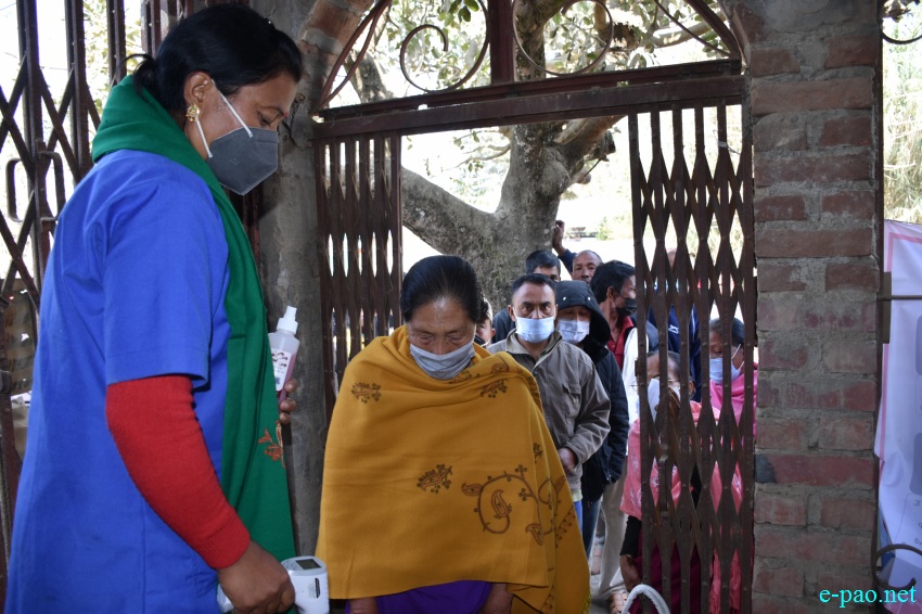 Polling  for Second phase of 12th Manipur Assembly Election :: March 05 2022