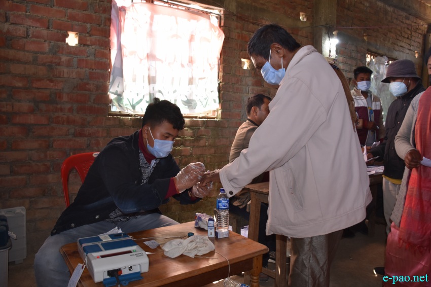Polling  for Second phase of 12th Manipur Assembly Election :: March 05 2022