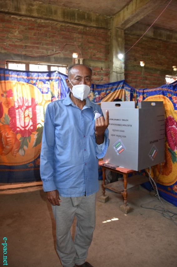 Polling  for Second phase of 12th Manipur Assembly Election :: March 05 2022