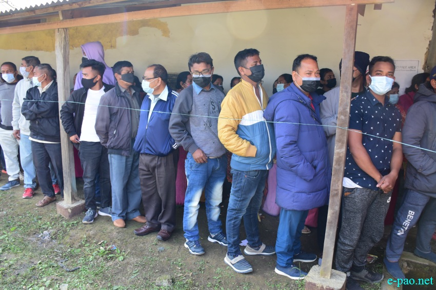 Polling  for Second phase of 12th Manipur Assembly Election :: March 05 2022