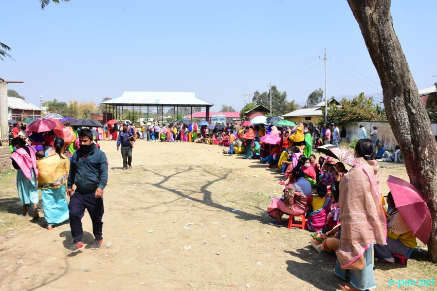 Polling  for Second phase of 12th Manipur Assembly Election :: March 05 2022
