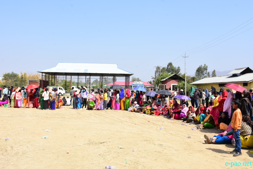 Polling  for Second phase of 12th Manipur Assembly Election :: March 05 2022