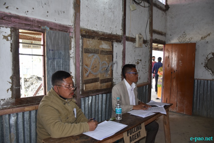 Polling  for Second phase of 12th Manipur Assembly Election :: March 05 2022