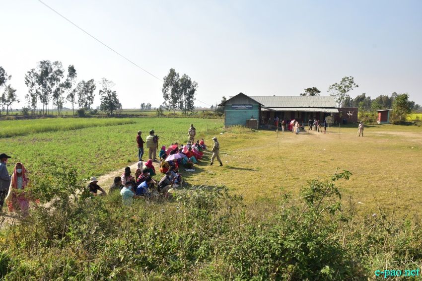 Polling  for Second phase of 12th Manipur Assembly Election :: March 05 2022