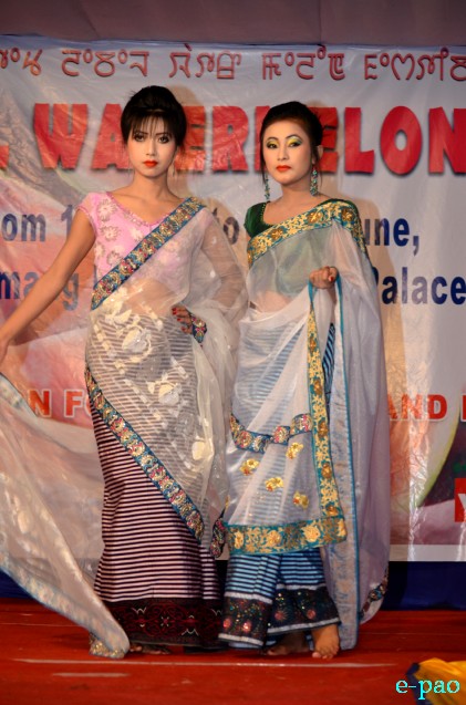 Fashion parade promoting Watermelon at 2nd State Level Watermelon Festival 2013 :: 1-10 June 2013