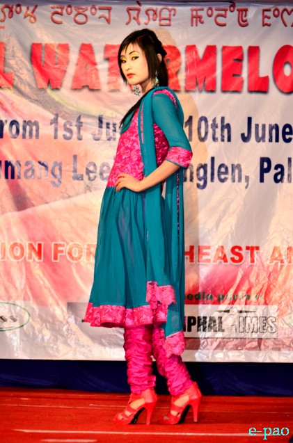 Fashion parade promoting Watermelon at 2nd State Level Watermelon Festival 2013 :: 1-10 June 2013