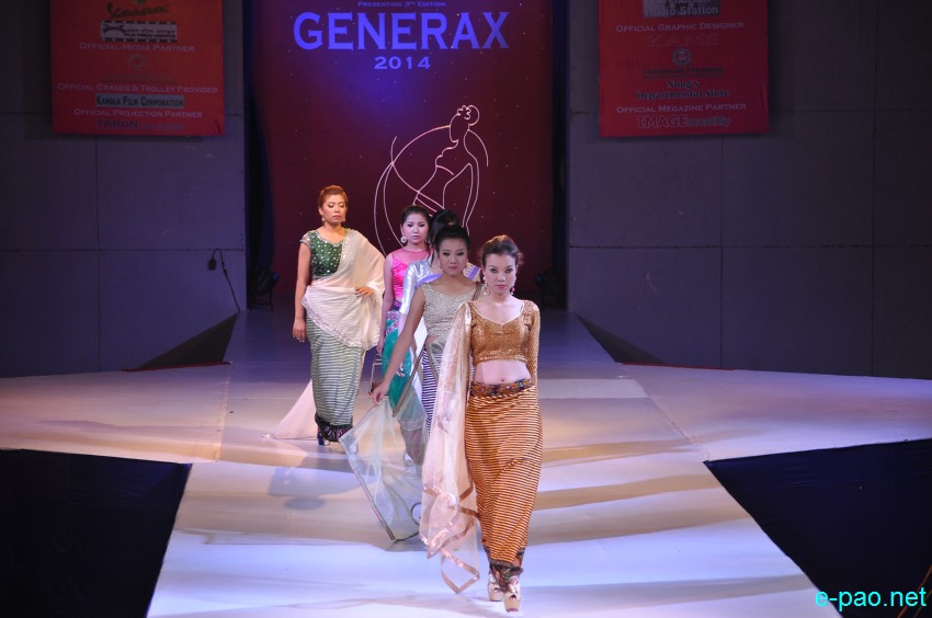 3rd edition GENERAX 2014, a fashion show by GBA  at BOAT  :: 10 April  2014