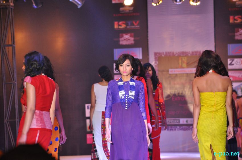 2nd Manipur Fashion Extravaganza 2014 : By Stylist Robert Naorem at 1st Manipur Rifles Parade Ground :: January 11 2014