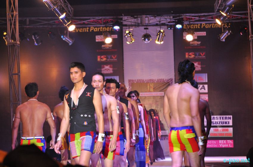 2nd Manipur Fashion Extravaganza 2014 : By Stylist Robert Naorem at 1st Manipur Rifles Parade Ground :: January 11 2014
