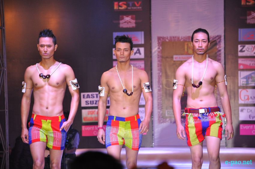 2nd Manipur Fashion Extravaganza 2014 : By Stylist Robert Naorem at 1st Manipur Rifles Parade Ground :: January 11 2014