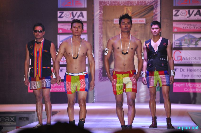 2nd Manipur Fashion Extravaganza 2014 : By Stylist Robert Naorem at 1st Manipur Rifles Parade Ground :: January 11 2014