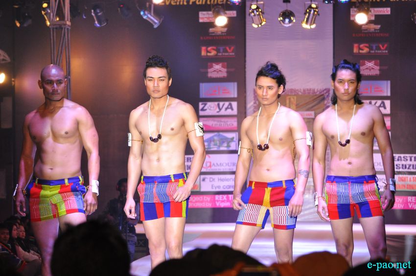 2nd Manipur Fashion Extravaganza 2014 : By Stylist Robert Naorem at 1st Manipur Rifles Parade Ground :: January 11 2014