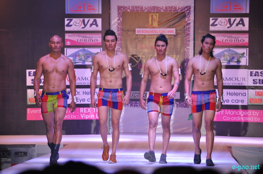 2nd Manipur Fashion Extravaganza 2014 : By Stylist Robert Naorem at 1st Manipur Rifles Parade Ground :: January 11 2014