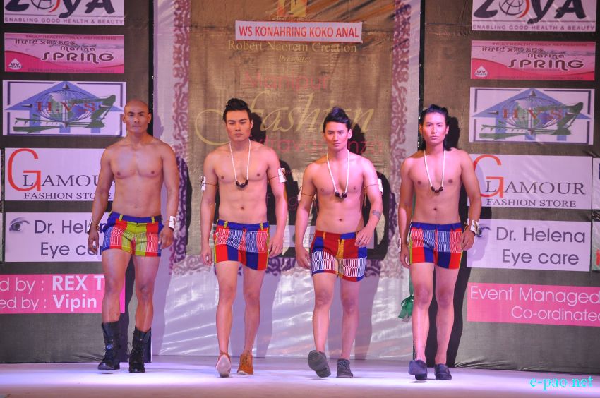 2nd Manipur Fashion Extravaganza 2014 : By Stylist Robert Naorem at 1st Manipur Rifles Parade Ground :: January 11 2014
