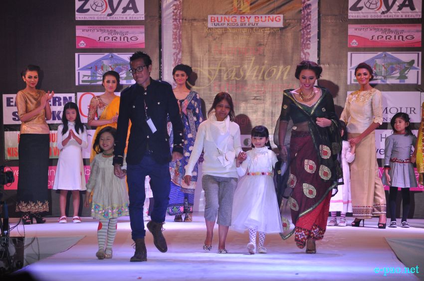 2nd Manipur Fashion Extravaganza 2014 : By Stylist Robert Naorem at 1st Manipur Rifles Parade Ground :: January 11 2014