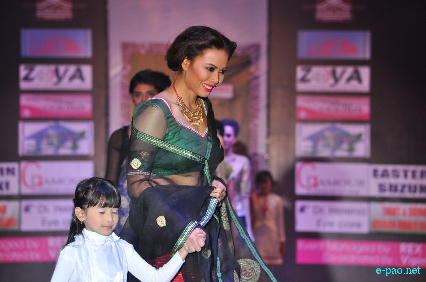 2nd Manipur Fashion Extravaganza 2014 : By Stylist Robert Naorem at 1st Manipur Rifles Parade Ground :: January 11 2014