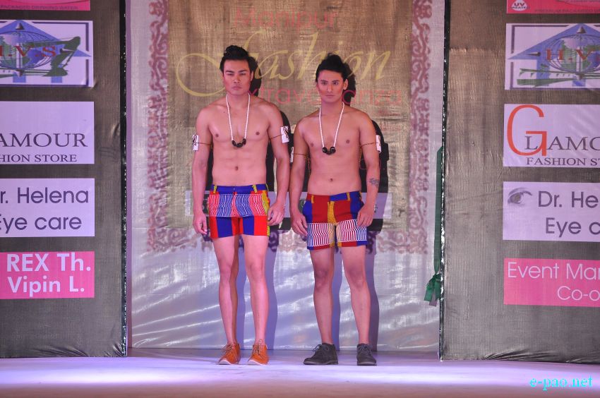 2nd Manipur Fashion Extravaganza 2014 : By Stylist Robert Naorem at 1st Manipur Rifles Parade Ground :: January 11 2014