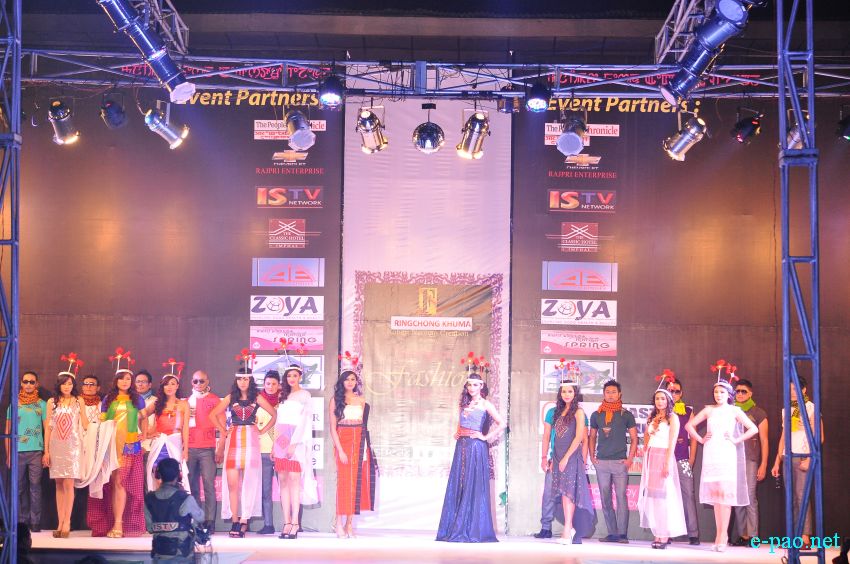 2nd Manipur Fashion Extravaganza 2014 : By Stylist Robert Naorem at 1st Manipur Rifles Parade Ground :: January 11 2014