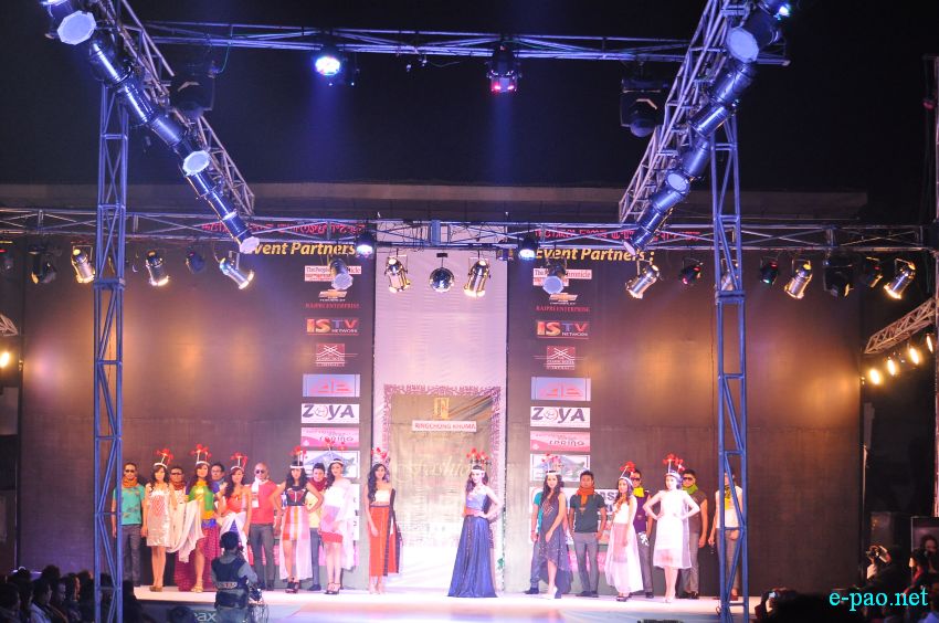 2nd Manipur Fashion Extravaganza 2014 : By Stylist Robert Naorem at 1st Manipur Rifles Parade Ground :: January 11 2014