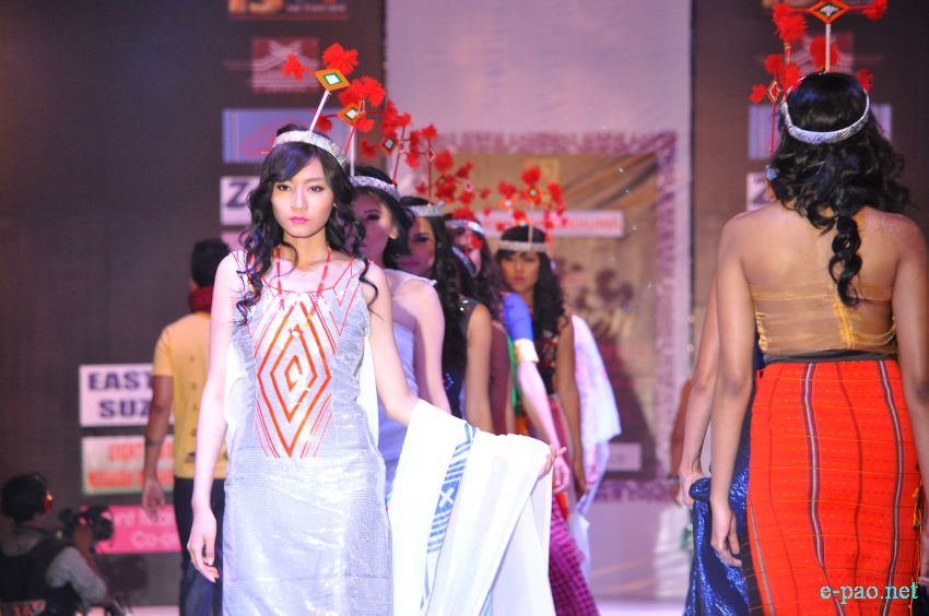 2nd Manipur Fashion Extravaganza 2014 : By Stylist Robert Naorem at 1st Manipur Rifles Parade Ground :: January 11 2014