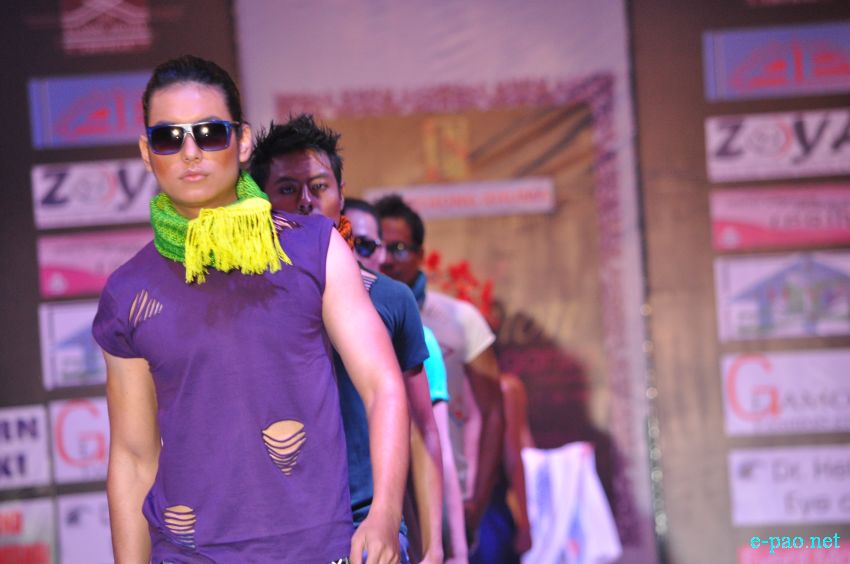 2nd Manipur Fashion Extravaganza 2014 : By Stylist Robert Naorem at 1st Manipur Rifles Parade Ground :: January 11 2014