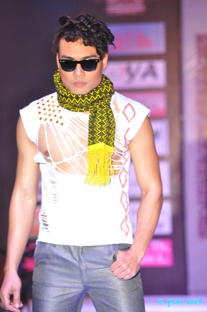 2nd Manipur Fashion Extravaganza 2014 : By Stylist Robert Naorem at 1st Manipur Rifles Parade Ground :: January 11 2014