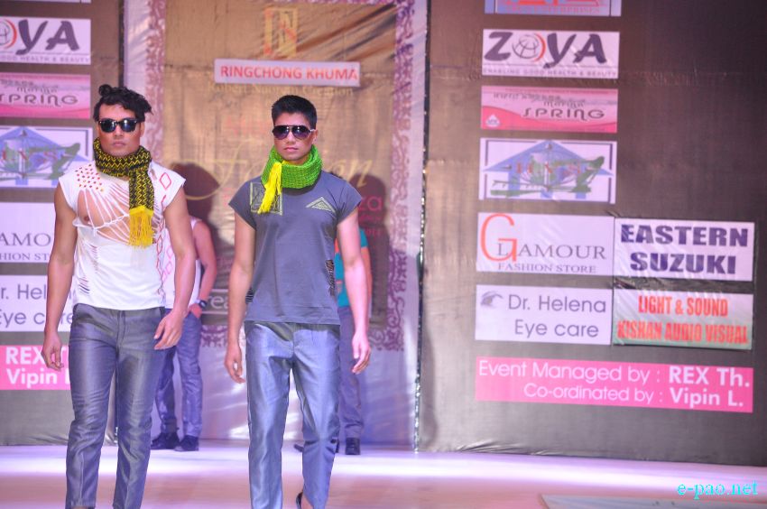 2nd Manipur Fashion Extravaganza 2014 : By Stylist Robert Naorem at 1st Manipur Rifles Parade Ground :: January 11 2014