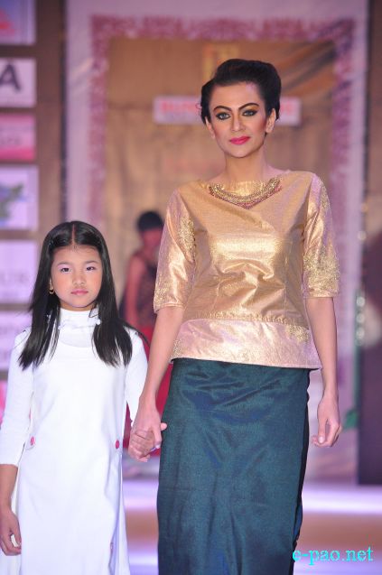2nd Manipur Fashion Extravaganza 2014 : By Stylist Robert Naorem at 1st Manipur Rifles Parade Ground :: January 11 2014