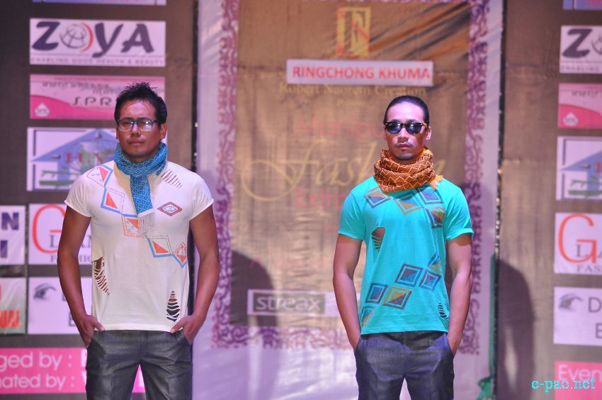 2nd Manipur Fashion Extravaganza 2014 : By Stylist Robert Naorem at 1st Manipur Rifles Parade Ground :: January 11 2014