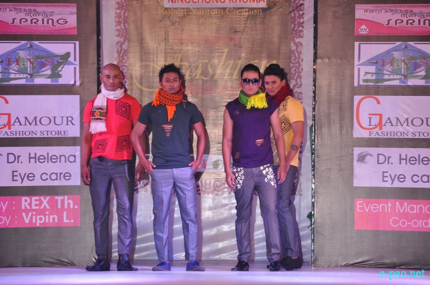 2nd Manipur Fashion Extravaganza 2014 : By Stylist Robert Naorem at 1st Manipur Rifles Parade Ground :: January 11 2014