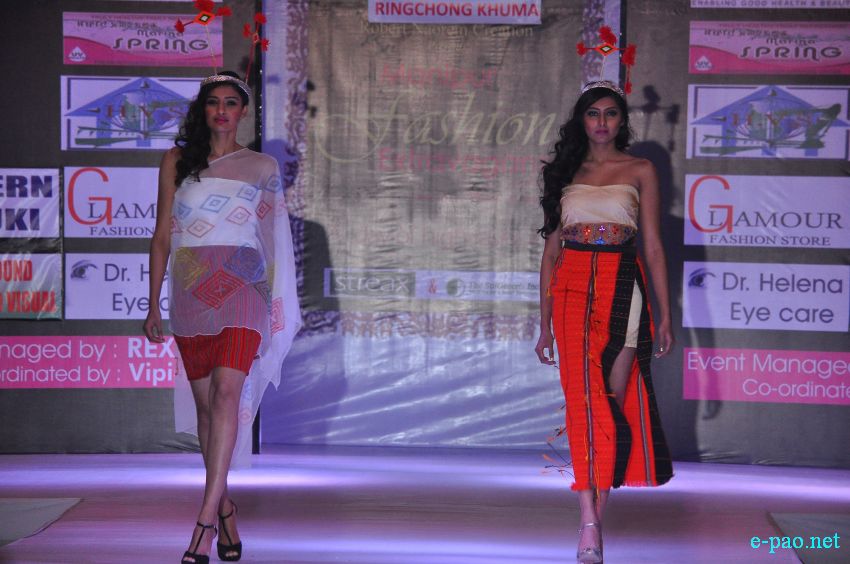 2nd Manipur Fashion Extravaganza 2014 : By Stylist Robert Naorem at 1st Manipur Rifles Parade Ground :: January 11 2014