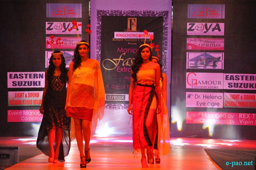 2nd Manipur Fashion Extravaganza 2014 : By Stylist Robert Naorem at 1st Manipur Rifles Parade Ground :: January 11 2014