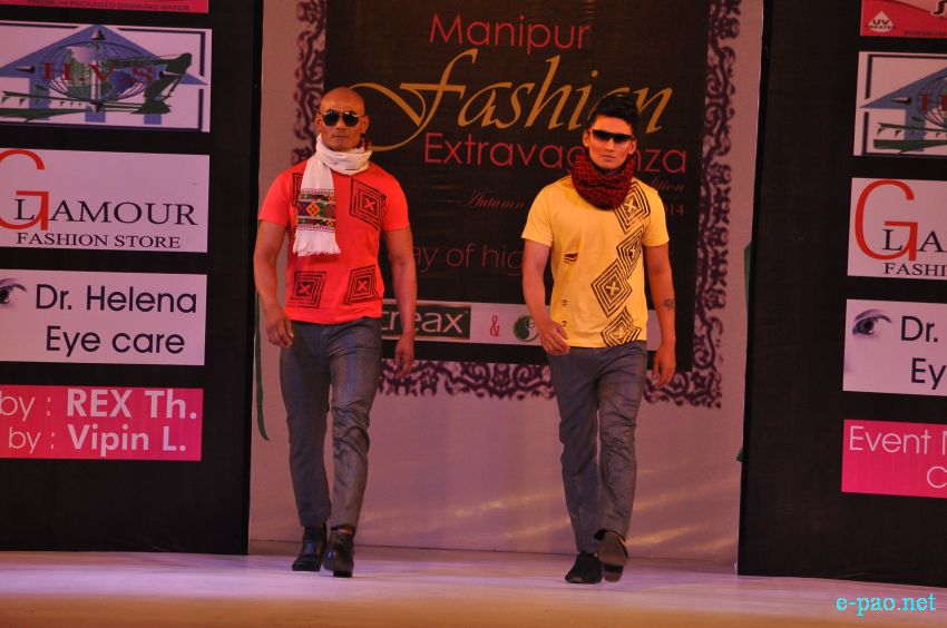 2nd Manipur Fashion Extravaganza 2014 : By Stylist Robert Naorem at 1st Manipur Rifles Parade Ground :: January 11 2014